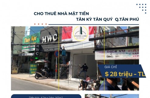 SỐC-Cho thuê nhà  Tân Sơn Nhì 3 Lầu, DTSD: 158m2, 14Triệu